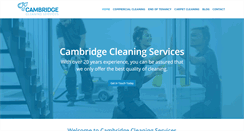 Desktop Screenshot of cambridgecleaningservices.co.uk